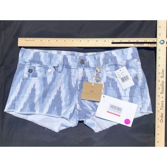 AG Adriano Goldschmied The Daisy Denim‎ Shorts Size 27 - Picture 2 of 5